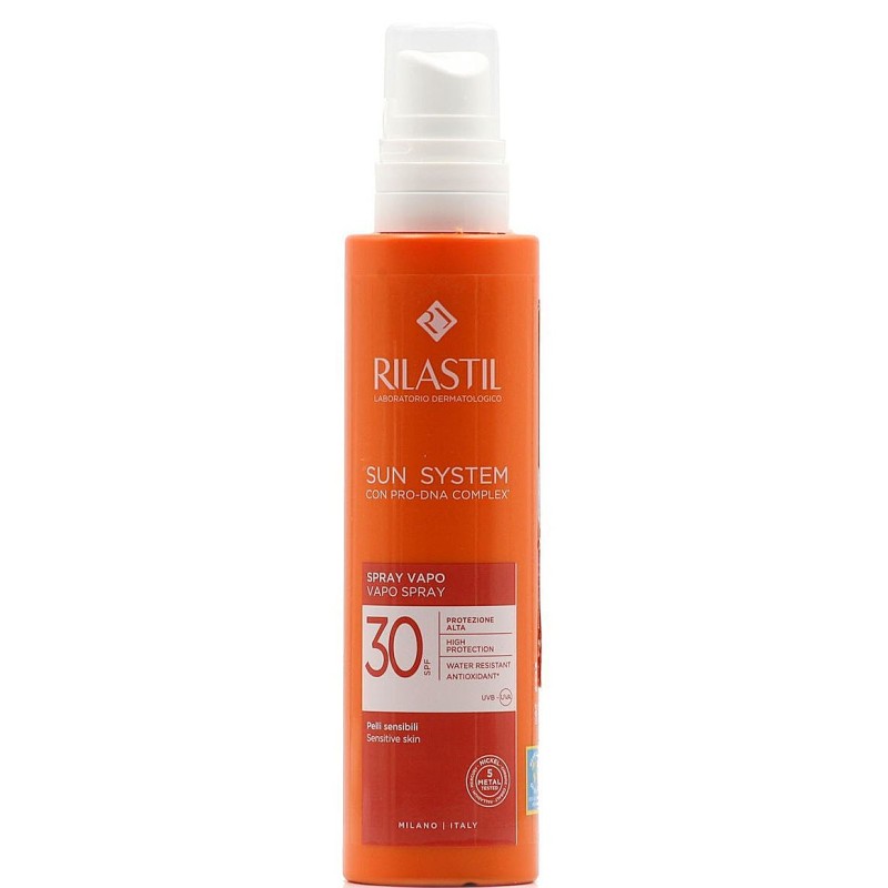 Rilastil Sun System Vapo Spray SPF30, Αντηλιακό Γαλάκτωμα Σώματος 200ml