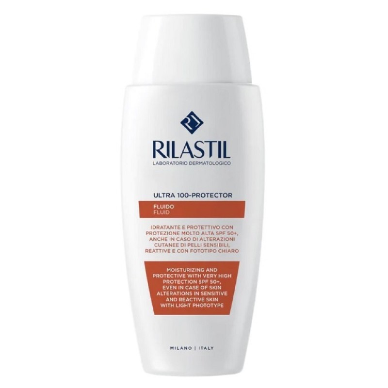 Rilastil Ultra Protector 100+ Fluid Αντηλιακή Κρέμα Προσώπου SPF100 50ml