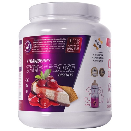 SCN CompleteX4 - 100% (STRAWBERRY CHEESECAKE & BUTTER BUSCUIT) Isolated & Hydrolyzed Protein 920gr