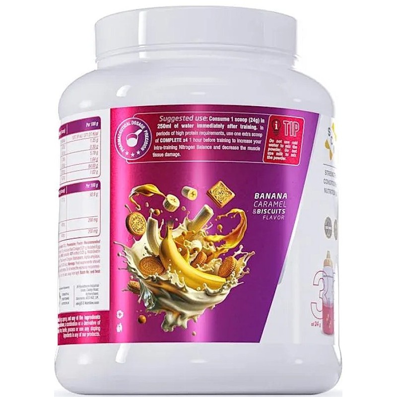 SCN CompleteX4 - 100% (BANOFFEE & BUTTER BISCUITS) Isolated & Hydrolyzed Protein 920gr