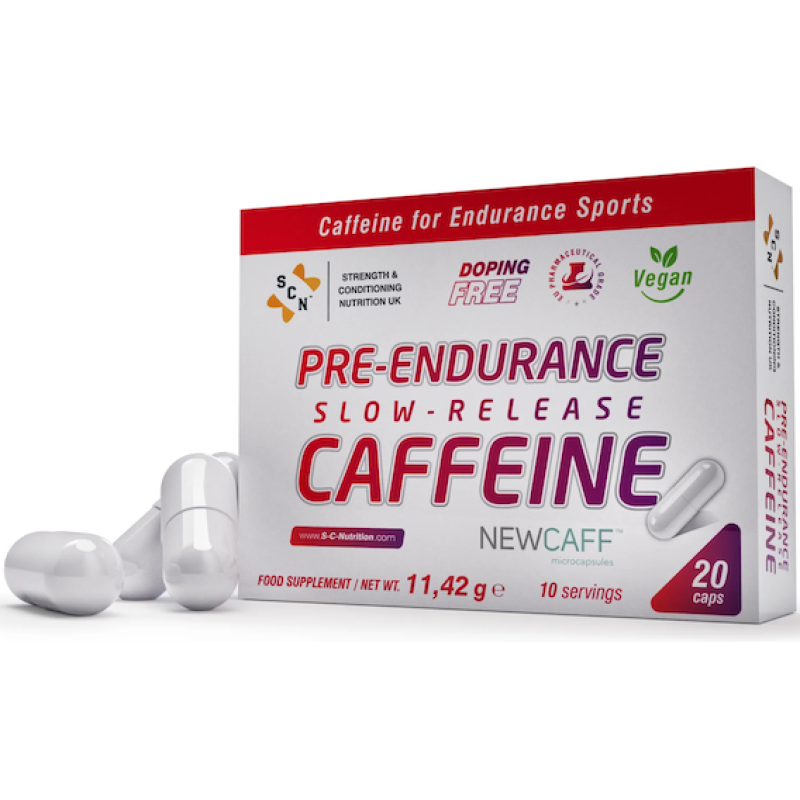 SCN Pre-Endurance Slow Release Caffeine 20 Κάψουλες