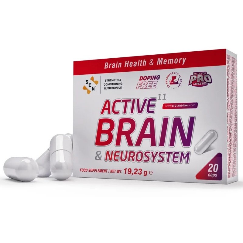 SCN Active11 Brain & Neurosystem Συμπλήρωμα για την Μνήμη 20 κάψουλες
