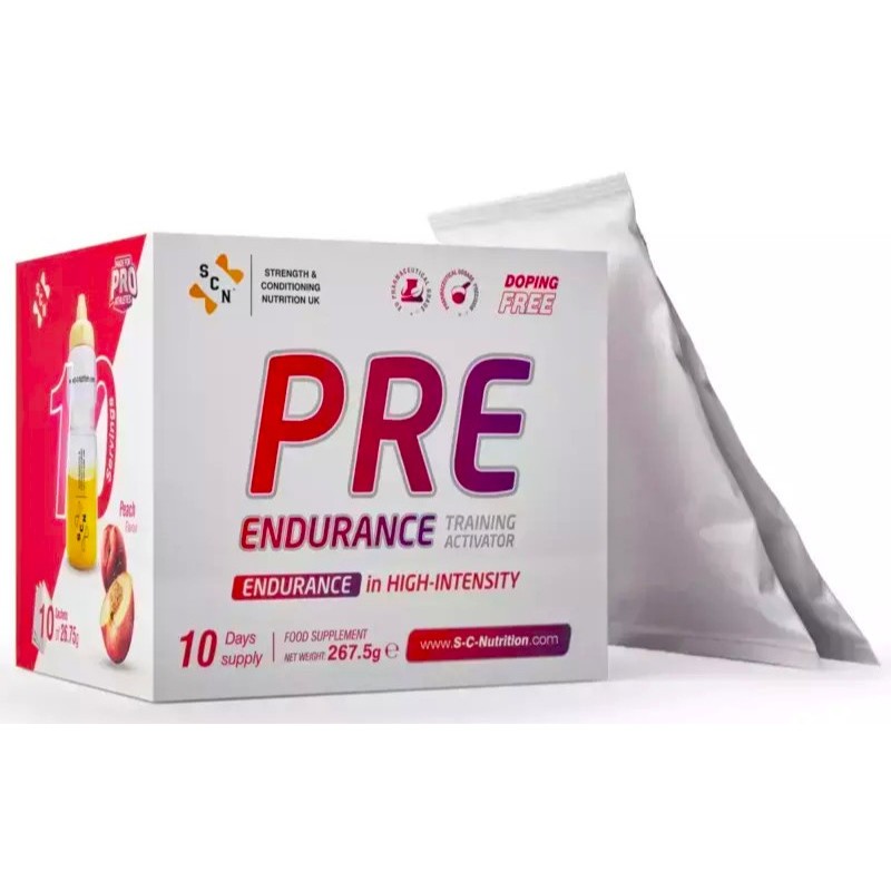 SCN Pre-Endurance Training Activator 10 Sachets of 26.75g