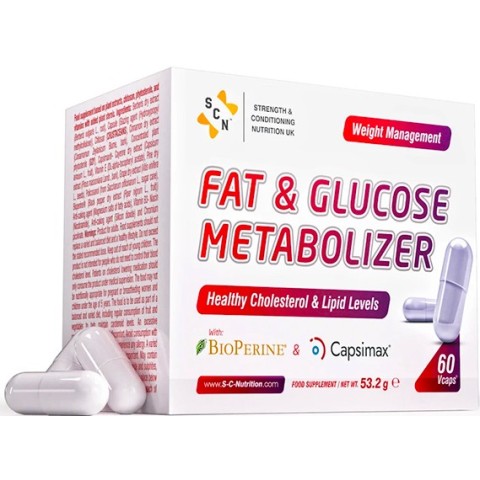 SCN Fat & Glucose Metabolizer 60 Φυτικές Κάψουλες