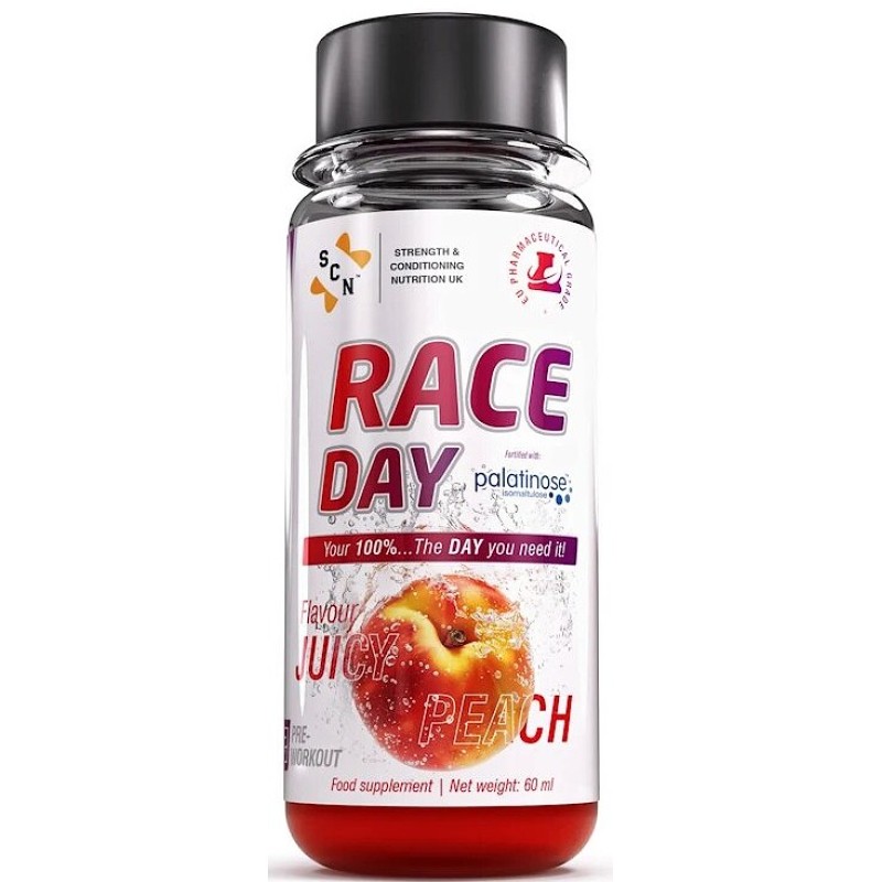 SCN Race Day The Ultimate Endurance Liquid Booster Peach 60ml