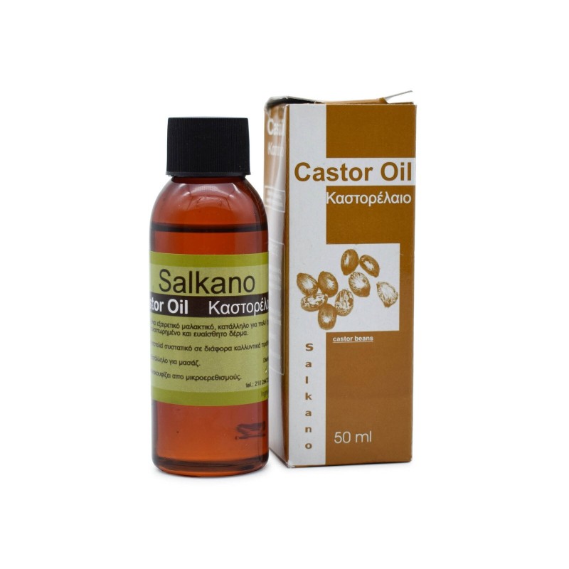 Salkano Castor Oil Καστορέλαιο 50 ml Salkano Castor Oil Καστορέλαιο 50 ml
