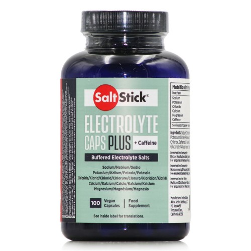 SaltStick Electrolyte Caps Plus Caffeine 100 Κάψουλες