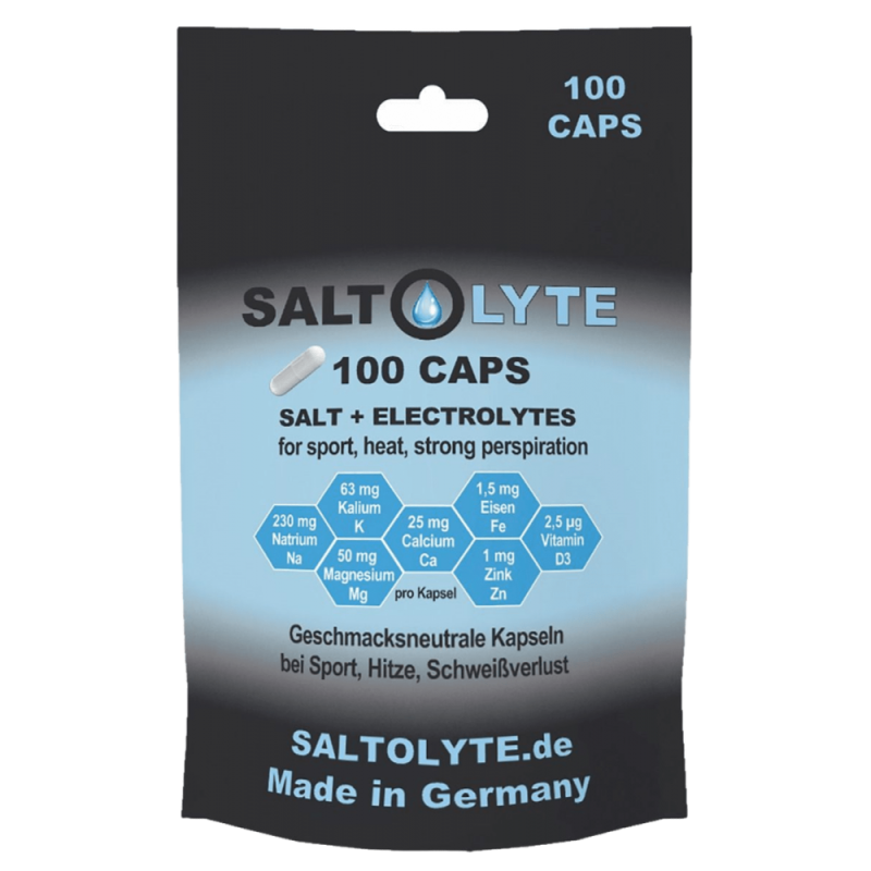 Saltolyte Salt & Electrolytes - Κάψουλες Αλάτων & Ηλεκτρολυτών 100caps Saltolyte Salt & Electrolytes - Κάψουλες Αλάτων & Ηλεκτρολυτών 100caps