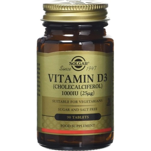 Solgar D-3 1000IU 90tabs