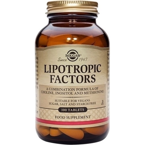 Solgar Lipotropic Factors tabs 100s