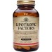 Solgar Lipotropic Factors tabs 100s