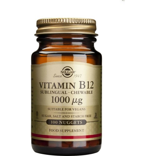 Solgar B-12 1000mg nuggets 100s
