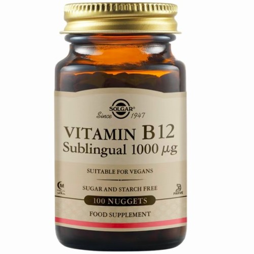 Solgar B-12 1000mg nuggets 100s