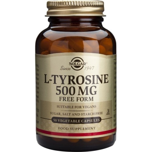 Solgar L-Tyrosine 500mg veg.caps 50s