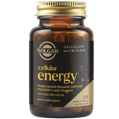 Solgar Cellular Energy με Niagen και Βιταμίνες  για Τόνωση και Ενέργεια 28 φυτικές κάψουλες