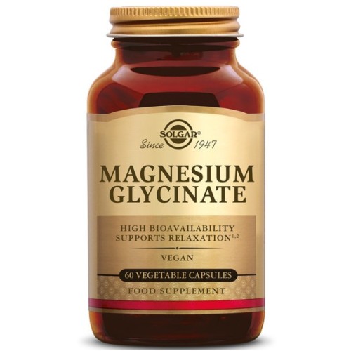 Solgar Magnesium Glycinate 60 φυτοκάψουλες
