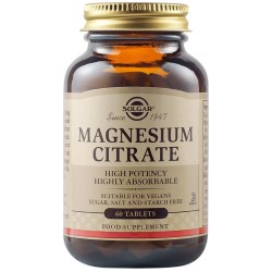 Solgar Magnesium Citrate 200mg 60 tablets