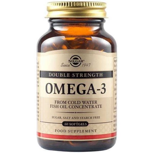 Solgar Omega-3 Double Strength softgels 60s