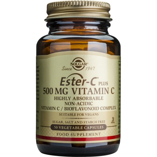 Solgar Ester-C 500mg veg.caps 50s