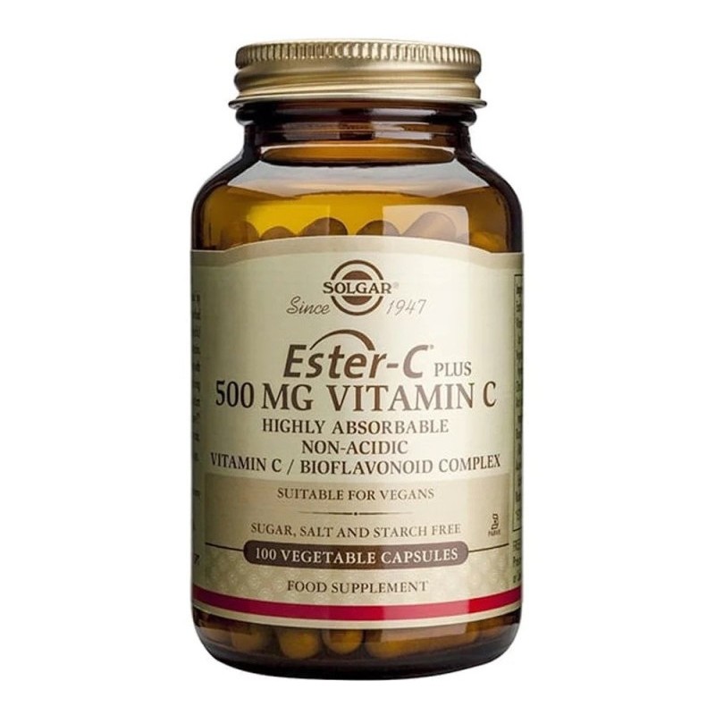 Solgar Ester-C 500mg veg.caps 100s