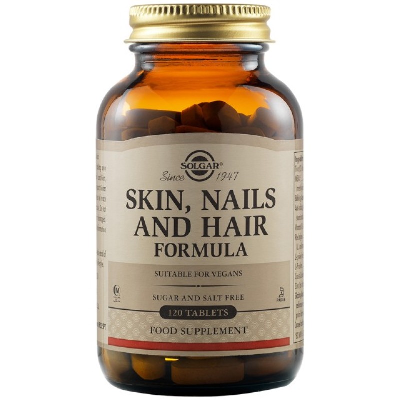Solgar Skin, Nails and Hair Formula tabs 120s