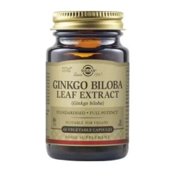 Solgar Ginkgo Biloba Leaf Extract 60 φυτικές κάψουλες