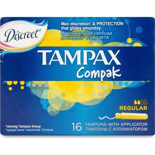 Tampax Compak Regular 16τμχ