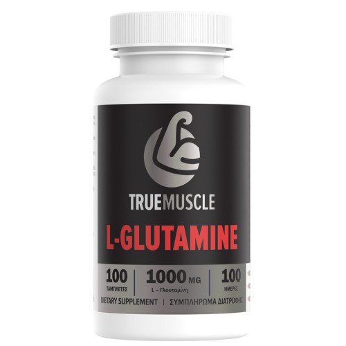 TrueMuscle L-Glutamine 1000mg 100 ταμπλέτες