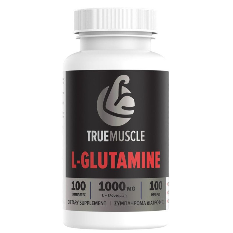 TrueMuscle L-Glutamine 1000mg 100 ταμπλέτες