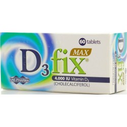 Unipharma D3 Fix Max 4000IU 60tabs