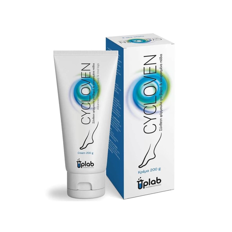 Uplab cycloven κρέμα για βαριά & κουρασμένα πόδια 200gr