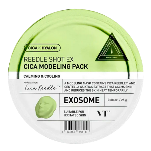 VT Cosmetics Reedle Shot Ex Cica Modeling Pack - Μάσκα καταπράυνσης με Centella 25g