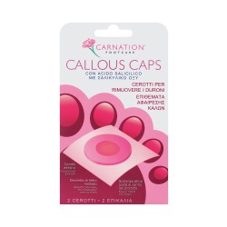 Carnation Callous Caps Επιθέματα Αφαίρεσης Κάλων με Σαλικυλικό Οξύ 2 Τεμάχια