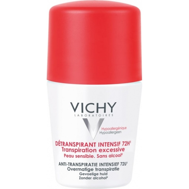 Vichy Stress Resist Roll-On για Πολύ Έντονη Εφίδρωση 72h 50ml