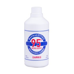 Zarbis Alcohol Solution 95 βαθμών Φαρμακευτικό Οινόπνευμα, 250ml