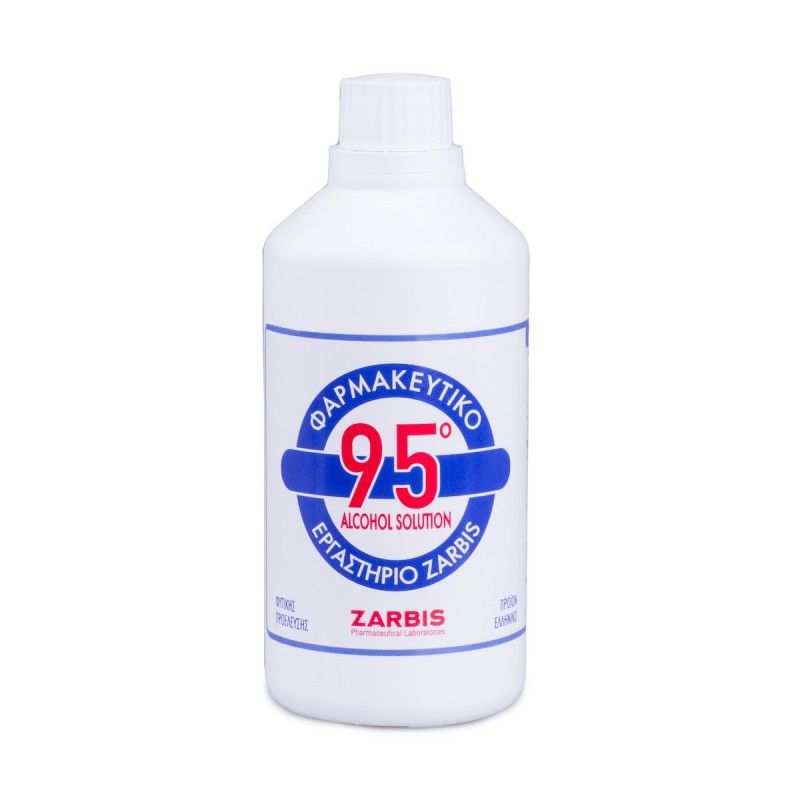 Zarbis Alcohol Solution 95 βαθμών Φαρμακευτικό Οινόπνευμα, 250ml Zarbis Alcohol Solution 95 βαθμών Φαρμακευτικό Οινόπνευμα, 250ml