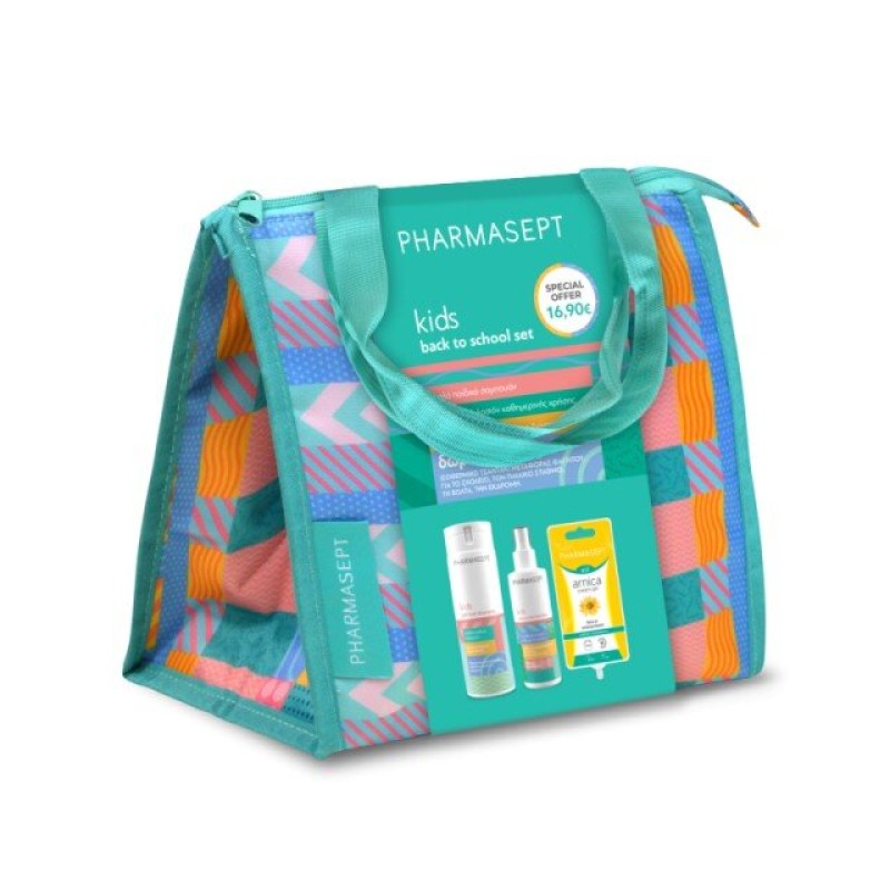 Pharmasept PROMO Kids Soft Hair Shampoo 300ml & X-lice Protective Lotion 100ml & Arnica Cream Gel 15ml & Δώρο Lunch Bag