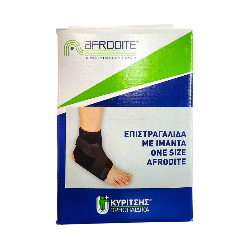 Afrodite Επιστραγαλίδα με Ιμάντα One Size Μαύρη 99370