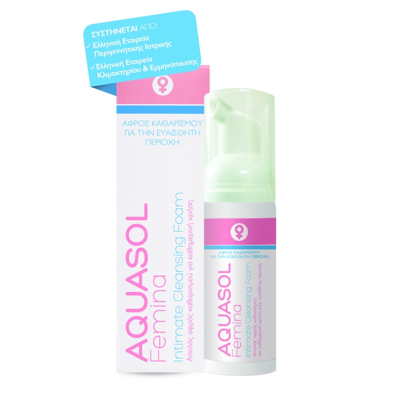 Aquasol Femina Intimate Cleansing Foam 40ml Aquasol Femina Intimate Cleansing Foam 40ml